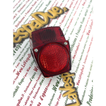 Fanalino posteriore APRILIA corpo in plastica nera per ciclomotori PIAGGIO GARELLI APRILIA BENELLI BETA MALANCA GARELLI MALAGUTI GILERA e vari in plastica con omologazione r.o. 036835 35326