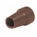 Coppia Scarpette Piedini Cavalletto marroni VESPA 80 125 150 200 PK HP PX PE T5 ARCOBALENO COSA r.o. 176166 diametro interno 22 mm di colore marrone