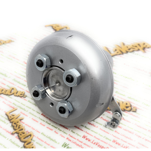 Mozzo completo ruota anteriore VESPA 125 150 ruote 8" VBB VNA VNB VM VN VL V30 VBA V33