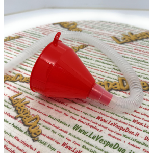 Imbuto con tubo da 65 cm per travaso liquidi benzina miscela gasolio VESPA LAMBRETTA APE E SCOOTER