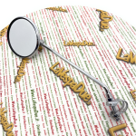 Specchio retrovisore cromato destro o sinistro diametro mm. 100 con morsetto per VESPA 125 150 faro basso struzzo e Lambretta 125 A B C D