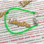 Portachiavi verde in silicone antifurto anti smarrimento per Piaggio Vespa APE CIAO SI BRAVO BOXER Lambretta innocenti blockshaft lungo 36 cm