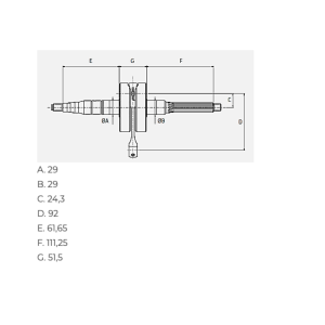 Albero Motore per APRILIA DERBI GILERA PIAGGIO BEVERLY 4T 125 150