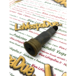 Perno supporto galoppino tendicatena per APE 150 AC1T in acciaio con bronzina ricambio NOS 