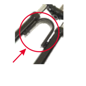 Arco stabilizzatore per forcina forcella idraulica anteriore per PIAGGIO 50 CIAO 