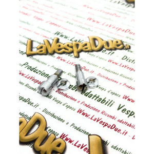 Coppia viti per VESPA 125 150 VNB6T VBB2T 216001 > in metallo con trattamento di cromatura fissaggio leve vite manifattura italiana