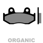 Pastiglie freno Organiche BRENTA 3034