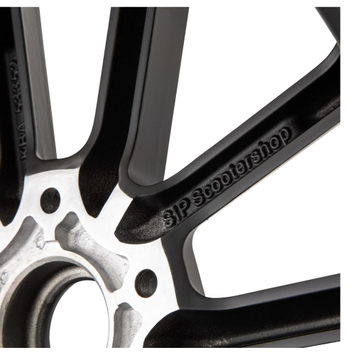 Cerchio ruota SIP SERIES PORDOI 3.0 x 13" ET20 5x86 per VESPA 125 150 200 250 300 GTS SUPER SUPER GTV GT 60 GT GT adattabile GILERA FUOCO 500 PIAGGIO MP3 125 500 cerchione anteriore e posteriore tubeless 300 13 5 86 conversione modifica 12 a 13"  