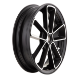 Cerchio ruota SIP SERIES PORDOI 3.0 x 13" ET20 5x86 per VESPA 125 150 200 250 300 GTS SUPER SUPER GTV GT 60 GT GT adattabile GILERA FUOCO 500 PIAGGIO MP3 125 500 cerchione anteriore e posteriore tubeless 300 13 5 86 conversione modifica 12 a 13"  
