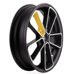 Cerchio ruota SIP SERIES PORDOI 3.0 x 13" ET20 5x86 per VESPA 125 150 200 250 300 GTS SUPER SUPER GTV GT 60 GT GT adattabile GILERA FUOCO 500 PIAGGIO MP3 125 500 cerchione anteriore e posteriore tubeless 300 13 5 86 conversione modifica 12 a 13"  