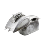 Petrol tank model VESPA 125 six days and sport 9 liters for VESPA 125 V30T V31T V32T V33T up to 1951 - handcrafted product