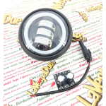 Gruppo ottico LED SIEM faro in vetro diametro mm. 15 per VESPA 90 SS 125 SUPER ET3 PRIMAVERA r.o. 091389 091390 193798 143075 144773