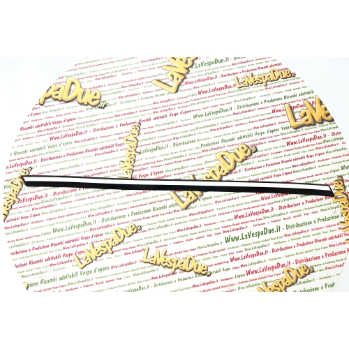 Fregio sinistro bianco per sportello posteriore per VESPA 50 PK XL RUSH dal 1988 al 1989 V5X4T in gomma r.o. 248221 fiancatina