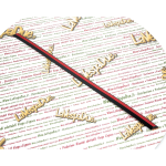 Fregio destro rosso per sportello posteriore per VESPA 50 PK XL RUSH dal 1988 al 1989 V5X4T in gomma r.o. 248180 fiancatina