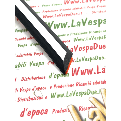 Fregio sinistro bianco per sportello posteriore per VESPA 50 PK XL RUSH dal 1988 al 1989 V5X4T in gomma r.o. 248221 fiancatina