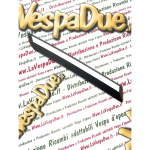 Fregio sinistro bianco per parafango anteriore per VESPA 50 PK XL RUSH dal 1988 al 1989 V5X4T in gomma r.o. 248224