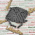 Catena di Trasmissione senza fermo KMC 1/2" x 1/8" HV 410 OEM 108 Maglie Lunghezza Spine 8,6 nn adattabile per PIAGGIO CIAO BRAVO SI GRILLO BOXER ciclomotori vari SILVER BRONZE