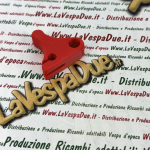 Leva aria starter ROSSA stampato 3D per VESPA 50 125 HP V FL FL2