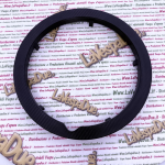 Anello Copri dadi ruota cerchio 3D Nero Stampato 3D VESPA 50 125 PK XL HP S FL AUTOMATICA PLURIMATIC RUSH N FL2 EFFETTO CARBONIO ottima qualità e resistenza 