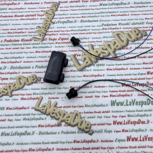 Spia spie manubrio FUME' stampata 3D per VESPA PK 50 80 100 125 S SS automatica indicatore luci e frecce per manubrio r.o. 178935 spia di controllo  