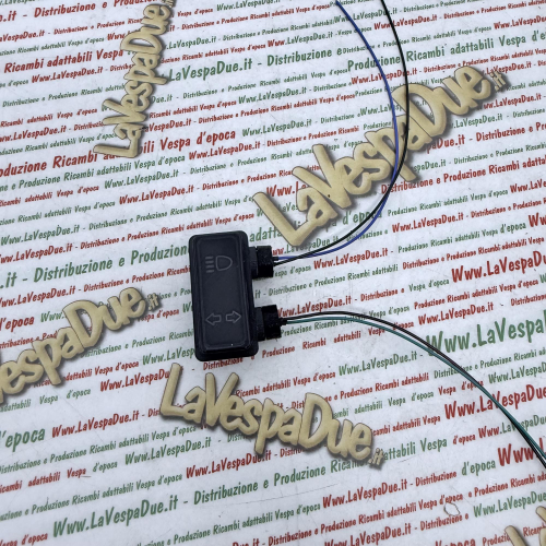 Spia spie manubrio FUME' stampata 3D per VESPA PK 50 80 100 125 S SS automatica indicatore luci e frecce per manubrio r.o. 178935 spia di controllo  