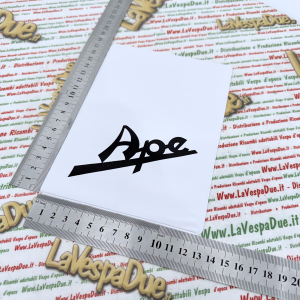 Tasca Porta documenti vintage BIANCO per PIAGGIO APE MP CAR FL FL2 FL3 P MIX TM P CALESSINO A1 A11 AB AC MAX DIESEL POKER P601 P703 portadocumenti