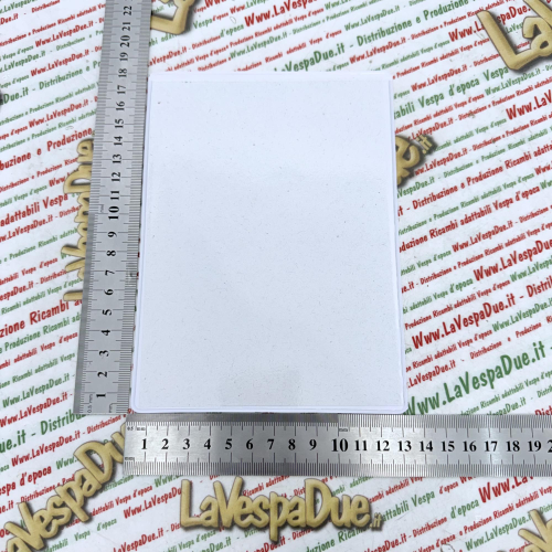 Tasca Porta documenti vintage BIANCO per PIAGGIO APE MP CAR FL FL2 FL3 P MIX TM P CALESSINO A1 A11 AB AC MAX DIESEL POKER P601 P703 portadocumenti