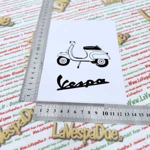 Tasca Porta documenti vintage BIANCO per VESPA 50 90 125 SPECIAL ETS N L R SS S ELESTART portadocumenti