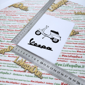 Tasca Porta documenti vintage BIANCO per VESPA 50 90 125 SPECIAL ETS N L R SS S ELESTART portadocumenti