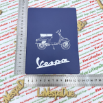 Tasca Porta documenti vintage BLU per VESPA 125 150 160 180 200 GT GTR SPRINT VELOCE TS RALLY GS SS GL  portadocumenti