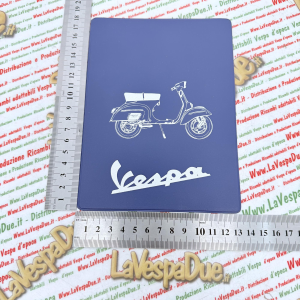 Tasca Porta documenti vintage BLU per VESPA 125 150 160 180 200 GT GTR SPRINT VELOCE TS RALLY GS SS GL  portadocumenti