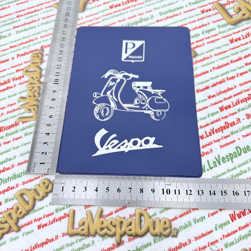 Vintage document holder pocket for VESPA 98 125 150 V1T V15T V30T V33T V98T VU1T U VM VN VL VB1T VNB VBB VBA VNA low headlight ostrich 60s document holder