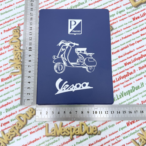 Vintage document holder pocket for VESPA 98 125 150 V1T V15T V30T V33T V98T VU1T U VM VN VL VB1T VNB VBB VBA VNA low headlight ostrich 60s document holder
