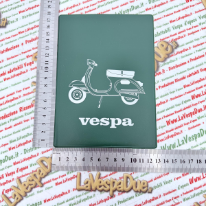 Tasca Porta documenti vintage VERDE per VESPA 125 ET3 PRIMAVERA ideale per GT GTR SPRINT VELOCE TS RALLY GS SS GL N L R  portadocumenti