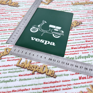 Tasca Porta documenti vintage VERDE per VESPA 125 ET3 PRIMAVERA ideale per GT GTR SPRINT VELOCE TS RALLY GS SS GL N L R  portadocumenti