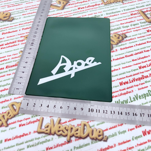 Tasca Porta documenti vintage VERDE per PIAGGIO APE MP CAR FL FL2 FL3 P MIX TM P CALESSINO A1 A11 AB AC MAX DIESEL POKER P601 P703 portadocumenti