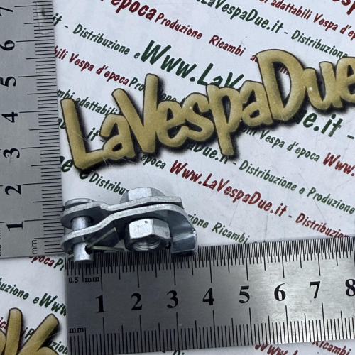 KIT ABRAZADERA abrazadera cable pequeño para Freno Delantero completo para VESPA 50 125 150 160 180 200 ro 177271