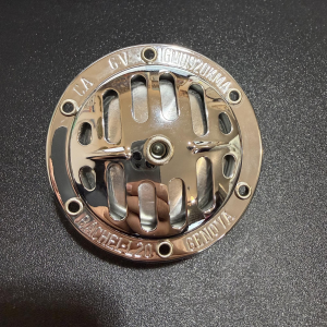 Clacson Cromato 6v CA per VESPA 50 N L R 90 SS SUPER SPORT NUOVA 125 Primavera  r.o. 093753