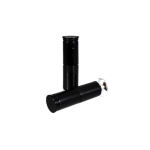 Coppia manopole nere old stile per VESPA PX 80 125 150 200 nuovo tipo  tutte 