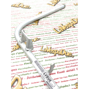 Cavalletto centrale per VESPA 150 VGLA VGLB e per trasformazione veicoli da ruota 8'' a 10'' 125 VNA VNB VBA VBB in metallo Ø 16 mm fornito con tappi e trattamento di zincatura