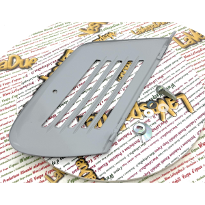 Cubierta de puerta gris para capó de motor para VESPA 50 90 2.ª serie