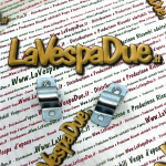 Coppia staffe cavalletto per VESPA 150 GS VS4T VS5T ponticello destro e sinistro con trattamento di zincatura  r.o. 082689