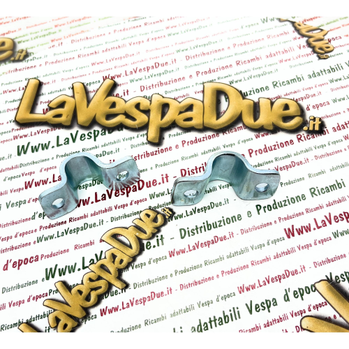 Coppia staffe cavalletto per VESPA 150 GS VS4T VS5T ponticello destro e sinistro con trattamento di zincatura  r.o. 082689