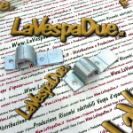 Coppia staffe cavalletto per VESPA 160 GS VSB1T ponticello destro e sinistro con trattamento di zincatura