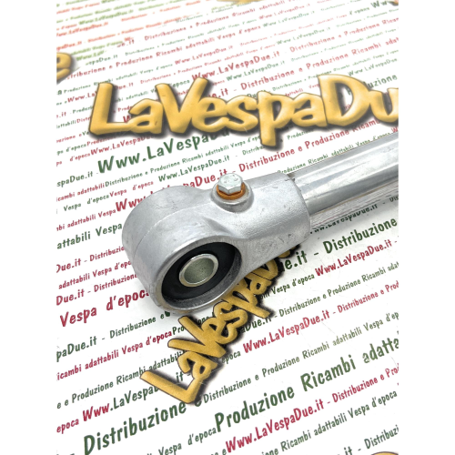 Ammortizzatore anteriore VESPA 125 V30T V31T >181900 in fusione di alluminio trattamento di cromatura con vite e guarnizione
