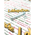 Bullone fissaggio inferiore ammortizzatore VESPA 125 VNA VNB 150 VB1 VBA VBB VS GS in metallo zincato