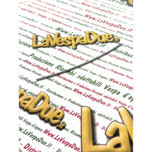 Asse fissaggio sportello posteriore vano porta oggetti per VESPA 160 GS prima serie VSB1T perno in acciaio 