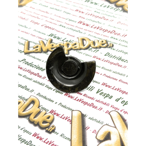Piattello supporto molla sospensione anteriore VESPA 125 150 180 200 VM2T VN VNA VNB VNC1 VNL VL VB1 VBA1T VBB VBC VS GS VLA GL VLB VBX1 VSD VSE RALLY in metallo brunito 