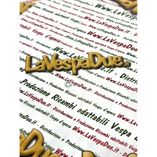 Rondella elastica bombata 3,4 mm per ribattino perno automaschiante coperchio serratura VESPA 50 90 125 150 180 200 N L R SS SUPER SPORT TS RALLY GT SPRINT GL PIAGGIO CIAO BOXER linguetta