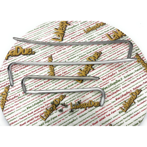 Set fregi in alluminio per parafango e cofani VESPA 150 GL VLA1T con viti prodotto italiano r.o. 094784 610098M